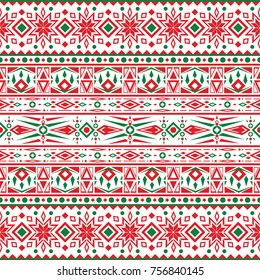 New Year's Christmas pattern