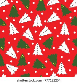 New Year's Christmas pattern