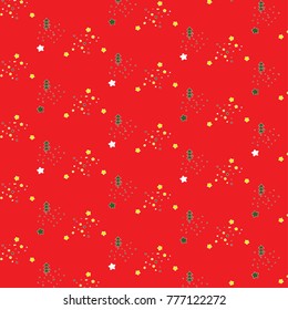 New Year's Christmas pattern