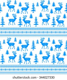 New Year's Christmas pattern pixel