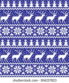 New Year's Christmas pattern pixel