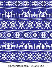 New Year's Christmas pattern pixel
