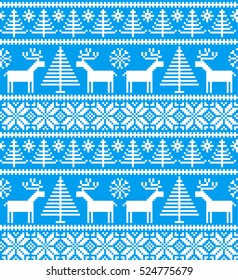 New Year's Christmas pattern pixel