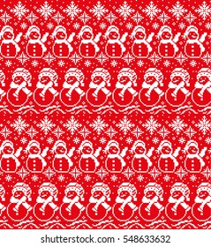 New Year's Christmas pattern pixel