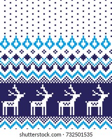 New Year's Christmas pattern pixel