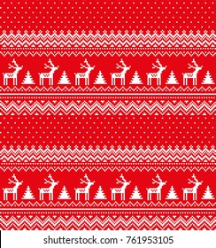 New Year's Christmas pattern pixel