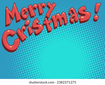 New Years and Christmas. Santa Claus wishes a Merry Christmas