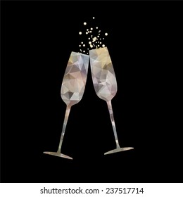 スパークリングワイン のイラスト素材 画像 ベクター画像 Shutterstock