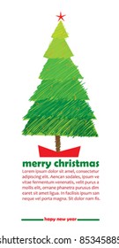 New Year's Day With Pine Tree