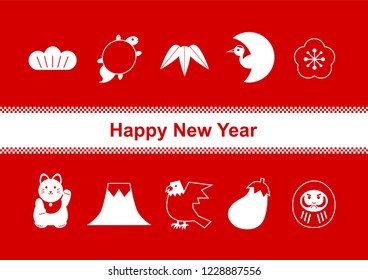 New Year's decorations for good luck