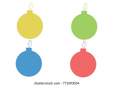 New Year's decorations, toys