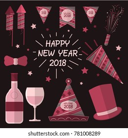 NEW YEARS ELEMENT COLLECTION