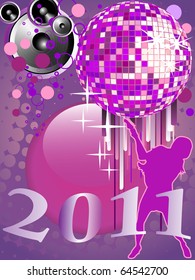new years eve 2011 - vector