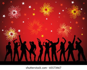 new years eve 2011 - vector