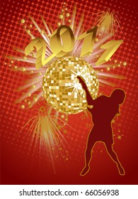 new years eve 2011 - vector