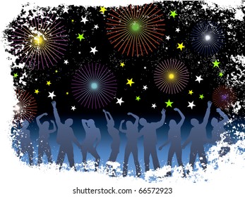 new years eve 2011 - vector