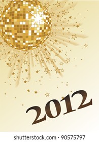 new years eve 2012 - vector