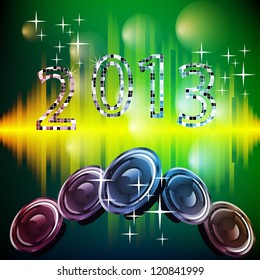 New years eve 2013 - vector
