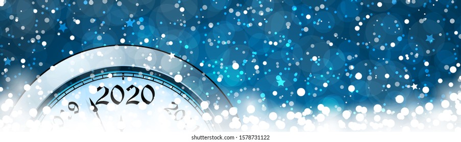 New Year's Eve 2020. Vector illustration.