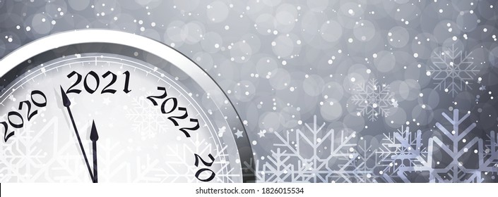 New Year's Eve 2021. Vector illustration.