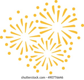 New years eve firework icon