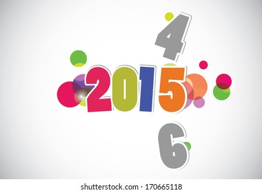 New Year's Eve greeting card