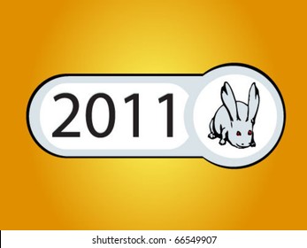 New Year's Eve greeting card