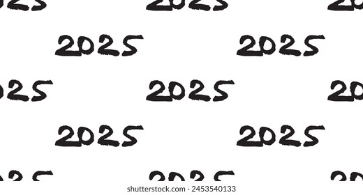 new year's eve. holiday. 2025. the coming year. The year of the snake. snake. black lines. The color of the room is black. Year 2025. year. seamless pattern. the pattern. seamless.beautiful background