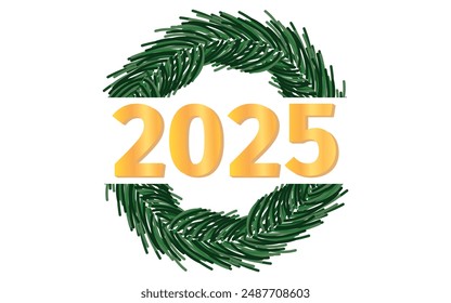 new year's eve. holiday. 2025. the coming year. The year of the snake. snake. black lines. The color of the room is black. Year 2025. year. a big celebration. pattern. title. doodle. a template 