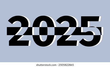 new year's eve. holiday. 2025. the coming year. The year of the snake. snake. black lines. The color of the room is black. Year 2025. year. a big celebration. pattern. title. doodle. a template