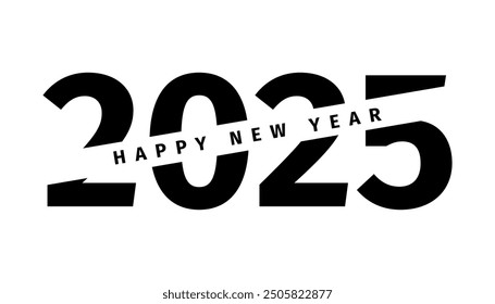 new year's eve. holiday. 2025. the coming year. The year of the snake. snake. black lines. The color of the room is black. Year 2025. year. a big celebration. pattern. title. doodle. a template