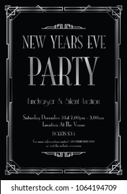 New Years eve party background