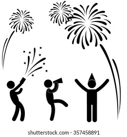New Year's Eve Party pictogram vector