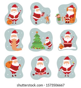 New Year's Eve stiker set
