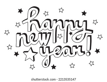 New years eve vector illustration