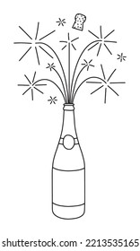 New years eve vector illustration