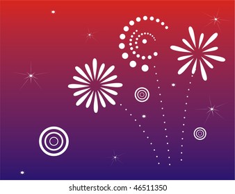 New Years firework