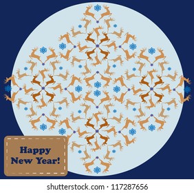 new year's fractal pattern
