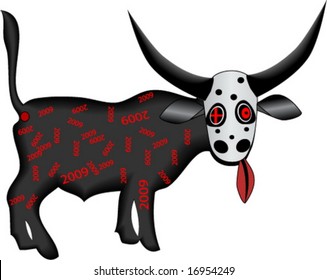 New Year's funky ox