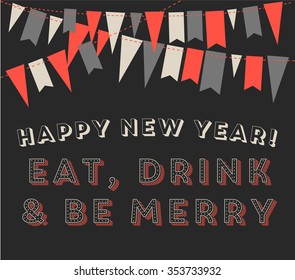 New Year's Greeting Card