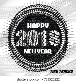 New Year's greetings for street racing.