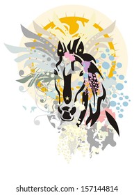 New Year's horse