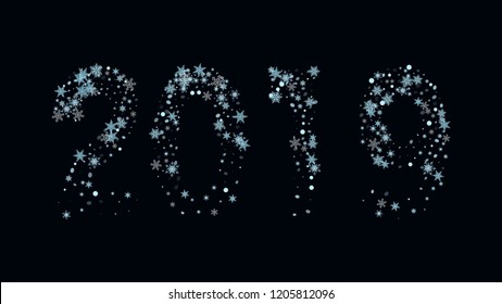New Year's numbers Bright idea of the element of the design of packaging, wallpaper, covers, printing, holiday