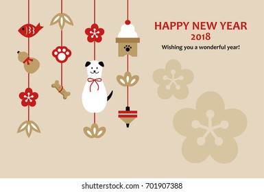 New years ornaments