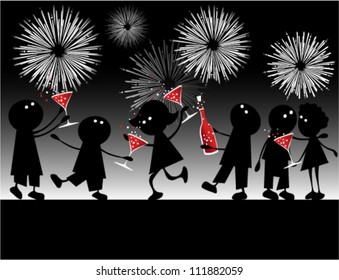 New Year's party