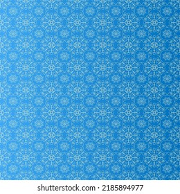New Year's Pattern snowflakes from wine glasses