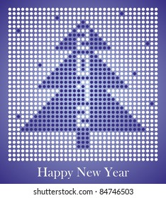 New Year's postcard