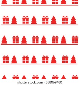 New years seamless pattern background.