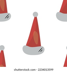 Patrón sin fisuras de Año Nuevo. Soldado de estaño, decoraciones navideñas, regalos en hermosos empaques, caramelos, pan de jengibre, reno, sombrero de Santa. Fiesta de Año Nuevo. Feliz Año Nuevo y Feliz Navidad. 