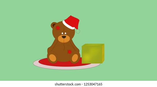 New Year's Teddy Bear